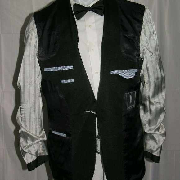 Michael Bastian One Button Shawl Collar Tuxedo 40L - Picture 9 of 11